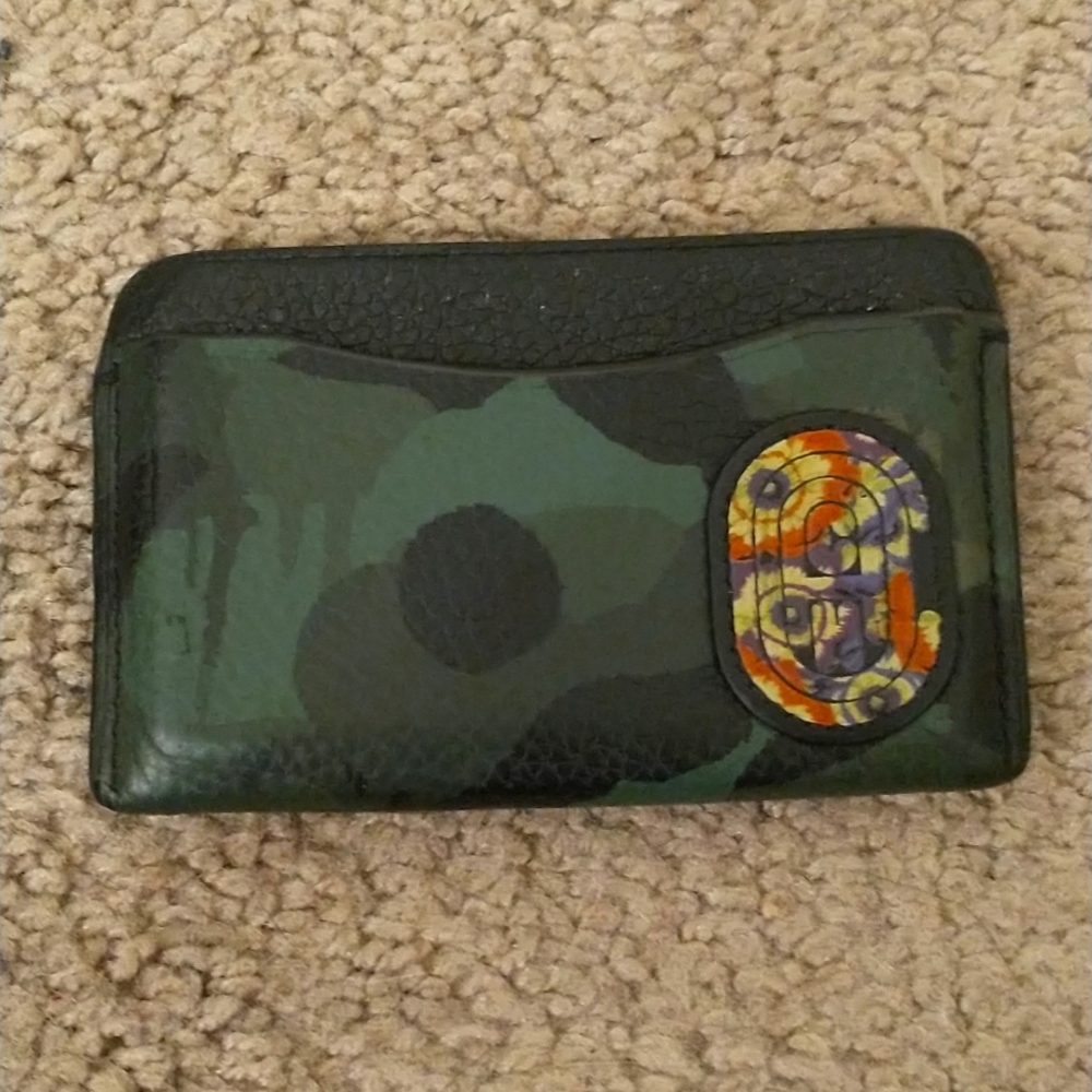 Coach Wallet Camo Men's